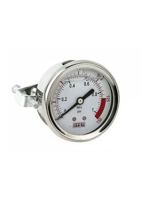 Осевой манометр жидконаполненный Raifil 150, 300, 400 PSI точные измерения